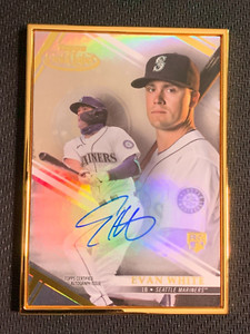 EVAN WHITE #FA-EW - 2021 TOPPS GOLD LABEL - ROOKIE AUTOGRAPH RC AUTO