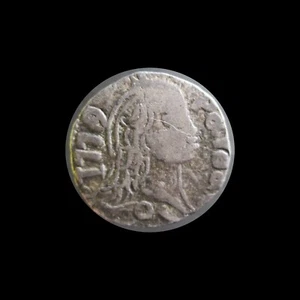 PORTUGUESE INDIA PARDAO 1779 /8 GOA RULER JOSÉ I SILVER KM 179 #1290# - Picture 1 of 2