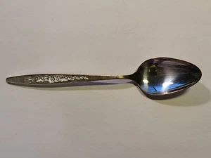 International Deep Silver Tea Spoon - 6 1/4" - Laurel Mist Pattern - Picture 1 of 6