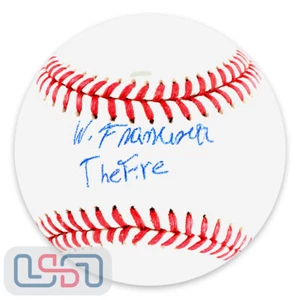 Welbyn Francisca Signed "The Fire" Rawlings Official Major League Baseball JSA - Picture 1 of 3