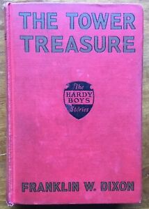 1927 HC True First Edition Complete “t” Tower Treasure Hardy Boys Franklin Dixon