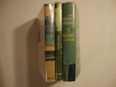 Rachel Carson/ VINTAGE LOT/SILENT SPRING/THE EDGE OF THE SEA/THE SEA AROUND US - Image 1 of 4