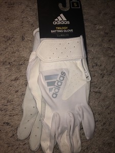 white adidas batting gloves