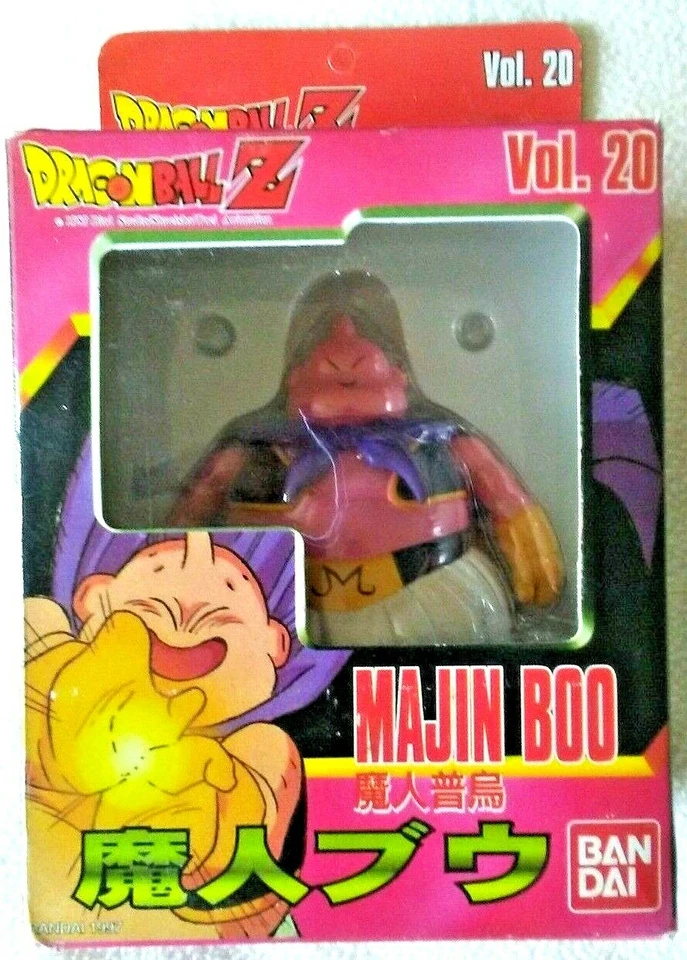 Dragonball Z 万代日本超级战斗 Coll。 卷 20 人偶 Majin Boo 1997 — 第 1/4 张图片