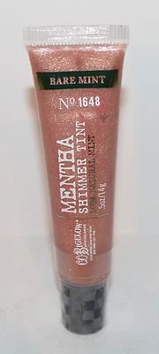  NEW BATH & BODY WORKS CO BIGELOW BARE MINT MENTHA SHIMMER TINT LIP GLOSS BALM - Image 1 of 4