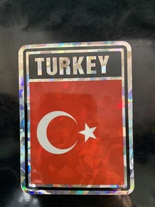 Turkey flag sticker car decal car - Imagen 1 de 1