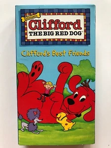 Clifford The Big Red Dog Clifford’s Best Friends (VHS, 2000) Scholastic - Picture 1 of 10