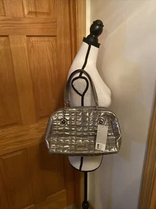 Kenneth Cole Reaction "Contessa" NWT Gray Satchel w/Chains - Picture 1 of 8