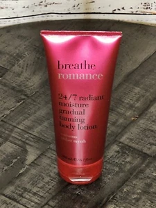 Breathe Romance Bath & Body Works 24/7 Radiant Moisture Tanning Body Lotion - Picture 1 of 2