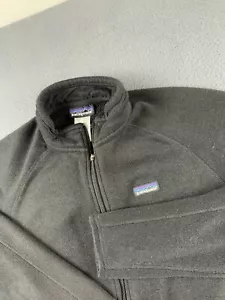 Patagonia Jacket Men's L Black Better Sweater Fleece Full Zip Gorpcore Hiking* - Picture 1 of 14