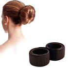 3pk Donut Bun Maker Sponge Hair Styling Tools Bridal Dance Salon Accessories