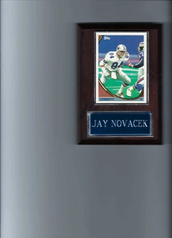 JAY NOVACEK PLAQUE DALLAS COWBOYS FOOTBALL NFL   C2 Cover