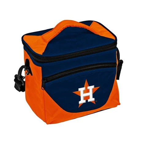 Houston Astros Halftime Cooler Zipper Insulated Lunch Bag Box Tote 9 Pack MLB Cover