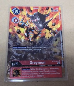 ✨Greymon - BT5-010 (Premier TO Event Juni 2021) - Battle of Omni (BT05) #2 - Bild 1 von 4