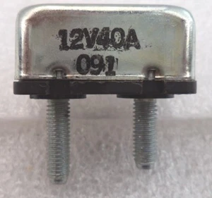 12V 40A Wind/Solar/Auto Heavy Duty Automatic Reset Circuit Breaker p/n 70-782-39 - Picture 1 of 7