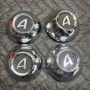 Appliance Wheel Center Rim Cap Hub Dust Cover Lug CHROME 75mm OD Japan Chrome NW - Picture 1 of 3