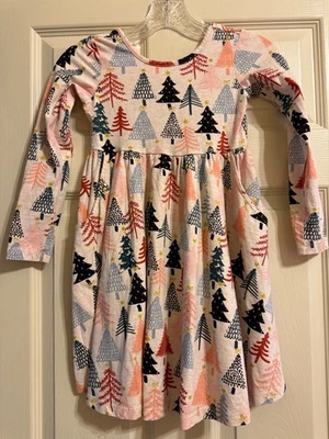 Hanna Andersson Skater Dress with Pockets Girls EUC Size 120 6-7 - Image 1 of 3