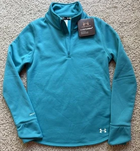Women’s Under Armour Storm Blue Quarter Zip Size XS NWT - Picture 1 of 5