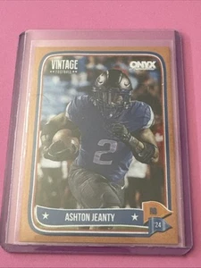 2024 Onyx Vintage - NARANJA #OVASJE Ashton Jeanty/75 Boise St Broncos - Imagen 1 de 2