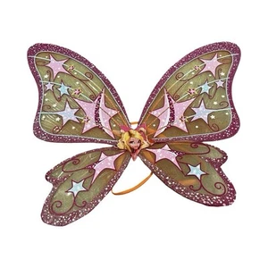 Winx Club STELLA SPARKLING WINGS Believix Fairy Nickelodeon Costume Girls 4-6 - Picture 1 of 5