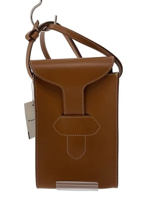 Bolso Bandolera de Cuero Maison Margiela Marrón S35WG0162 Correa Manos Libres Foto 1 de 4