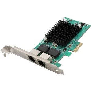 PCI-E 1X Gigabit Ethernet Server Computer Network Card For 82575-S NEW - Afbeelding 1 van 7