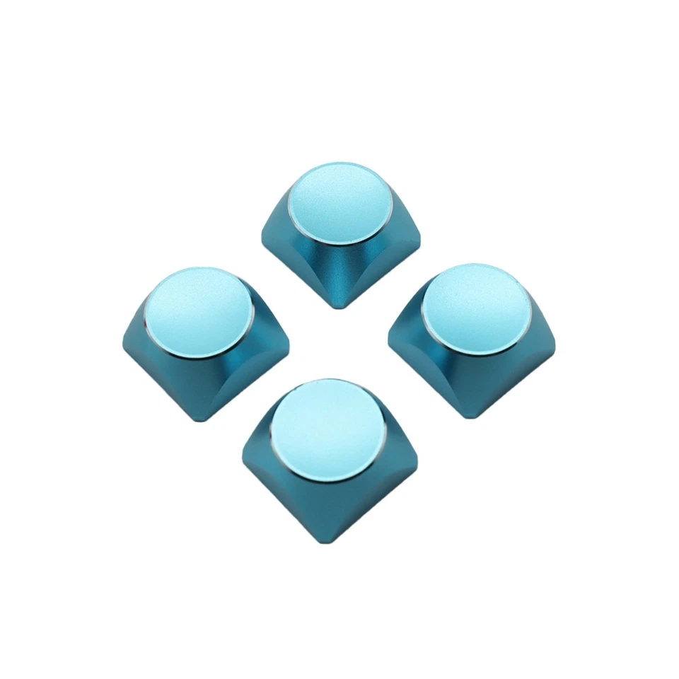 4-Teilige Tastaturkappe Aus Aluminiumlegierung, Metall, Farbe, Mechanische 5302 - Bild 1 von 1