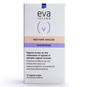2X Intermed Eva Restore Ovules 10 vaginal suppositories - Picture 1 of 1