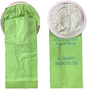 Paquete de 10 bolsas para aspiradoras mochila Proteam 100431 6 cuartos Quatervac Tailvac - Imagen 1 de 3
