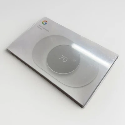 Google Nest Thermostat Trim Kit Snow GA01837-US GZZN7 New, Sealed - Image 1 of 3