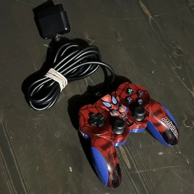 Spider-Man Minicon Controller FOR Playstation 2 PS2 Spider-Pad - Image 1 of 4