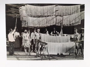 Foto Riproduzione 1890 Napoli Fabbrica di maccheroni - Picture 1 of 1