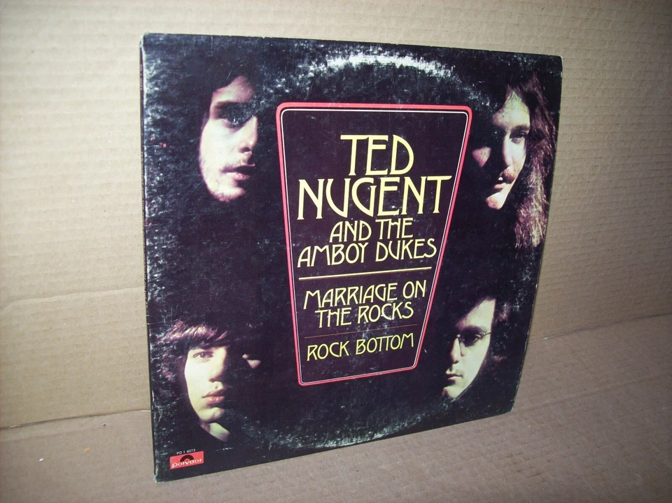 Ted Nugent & the Amboy Dukes Marriage on the Rocks Vinyl LP record Polydor NM - Image 1 of 4