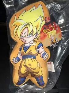 Almohada de peluche anime DBZ Dragon Ball Z Super Saiyan Goku 10"" totalmente nueva con etiquetas - Imagen 1 de 2