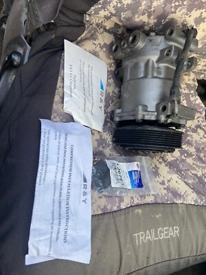 Reman A/C Compressor EG553 Fits Dodge Ram 1500, Ram 2500, Ram 3500 1994-2001 - Image 1 of 4