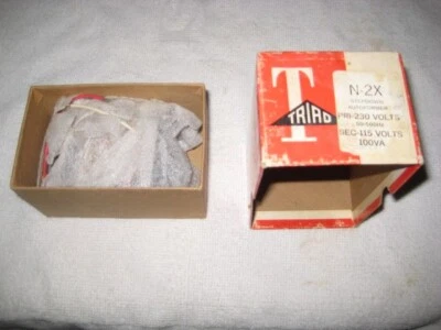 Triad N-2X Stepdown Autotransformer 230 Volts/115 Volts 50-500 Hz, 100 VA - Image 1 of 2