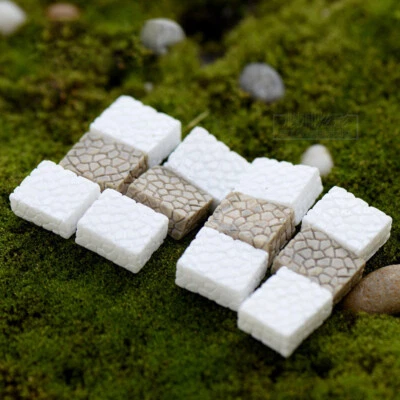 Lote de miniaturas de escada de ardósia escala modelo HO/OO 10 peças caminho jardim cena pastoral - Imagem 1 de 4