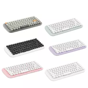 ACTTO BTK-03 Retro POP Mini Bluetooth Keyboard Circle Key / Free Shipping - Picture 1 of 7