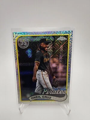 2024 Topps Update Series #T89CU-48 Oneil Cruz Silver Pack Mojo Refractor - Image 1 of 2