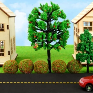 5x Miniature Model Kit Artificial Shrub Strips Bushes Plants Landscape Withered - Picture 1 of 17