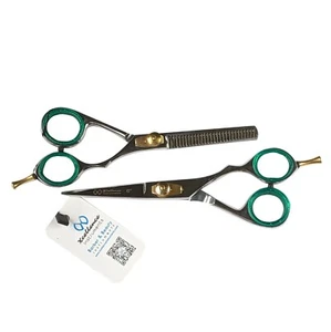 Xcellence Professional Hair Cutting Scissors Shears, Set of 4, Silver Size 6 - Picture 1 of 10
