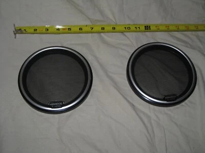 Kenwood Genuine Original 5.25 5 1/4 inch Speaker Grills Cover KFC-X134 NEW - Image 1 of 2