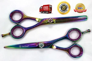 Drago Scissor, Professional Salon Shear Hair Cutting Scissor, Print Scissors Set - Picture 1 of 12