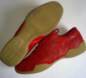 GEOX RESPIRA UK 7 EUR 41 US 8 ROT PYTHON ACC active classics  w.NEU - Bild 1 von 8