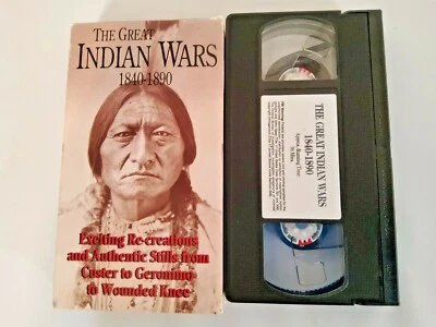 The Great Indian Wars 1840-1890 VHS 1991 - Image 1 of 2