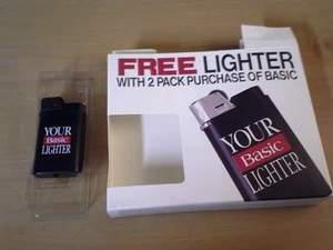 Basic Cigarettes Black Lighter - Picture 1 of 3