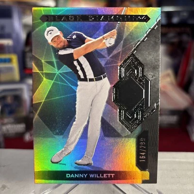 2024 UD Portfolio Golf PGA Danny Willett Black Diamond SSP /299 ⭐️ MINT GEM? - Image 1 of 2