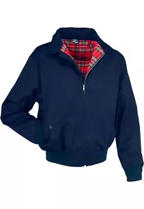 BRANDIT Giacca Giubbotto Bomber uomo medio peso Lord Canterbury Navy - Imagen 1 de 7