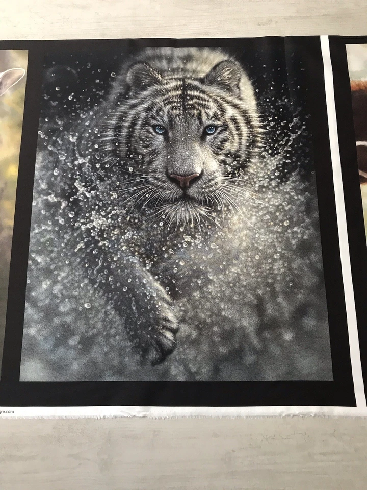 Riley Blake's On Safari Fabric Cushion Panel 100% Cotton Fabric - Image 1 of 1