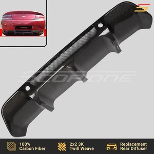 Scopione Carbon Fiber Rear Bumper Diffuser for Aston Martin 06-12 V8 Vantage - Picture 1 of 6
